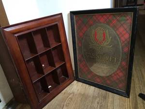 lot 63 image: Wall Display shelf picture