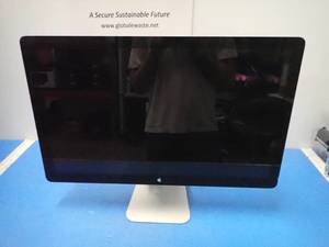 Apple&nbsp;Thunderbolt Display A1407 // 27" screen with 2560 x 1440 Resolution // Includes power and display cables // Chip in the edge of screen&nbsp;