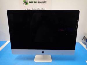 lot 9 image: Apple iMac 18,3 A1419 AIO PC &nbspINTEL CORE I5-7500 3.4 Ghz  8GB DDR4 RAM  251GB SSD  Includes power cable and IOS  Chips and cracks on right edge of screen