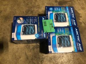 lot 51 image: Lot of Artic Air Turbo Chill desktop fans customer return see pictures