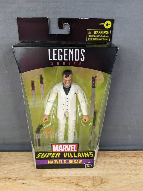 lot 102G image: Marvel Legends Series Jigsaw Action Figure - Super Villains - Brand New
