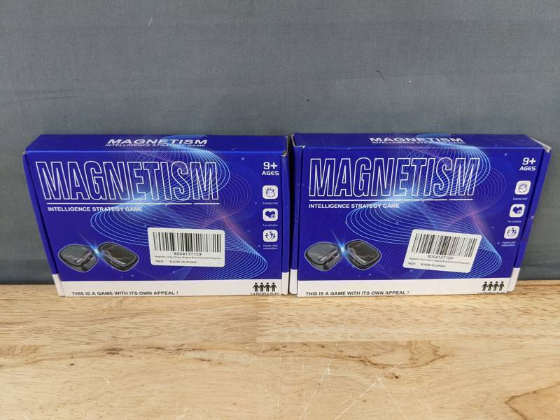 lot 60G image: Magnetism Intelligence Strategy Game 2-Pack - Brand New