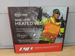 lot 409 image: Boss Therm Base Layer Heated Vest Size S - Brand New P