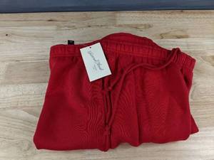 lot 359M image: Universal Thread Womens Red Sweatpants, Medium - Brand New