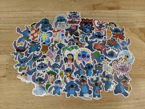 lot 31L image: 50 Disney Lilo and Stitch Stickers - Brand New