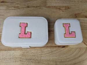 lot 167 image: 2 Initial L Jewelry Cases - Brand New B
