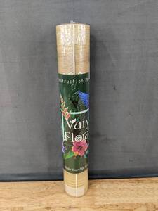 lot 186 image: Vary Floral Removable WallpaperContact Paper, 11.8 x 118 Roll - Brand New B