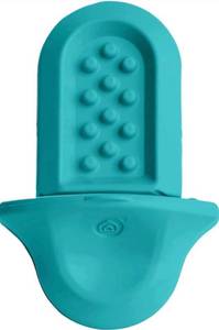 lot 250 image: Diggs Groov Crate Training Aid for Dogs, Turquoise - Brand New