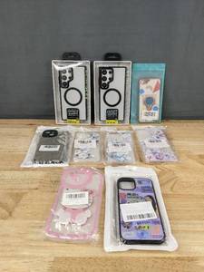 lot 275 image: Variety of New Phone Cases in Assorted Styles and Models - Brand New