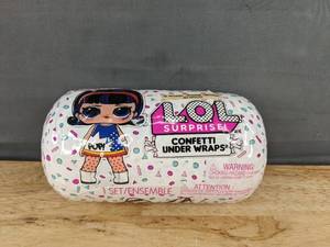 lot 296M image: L.O.L. Surprise Confetti Under Wraps Doll - Brand New M