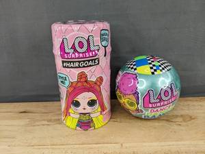 lot 180M image: LOL Surprise Hairgoals Makeover Series & Dance Dance Dance Doll - Brand New M