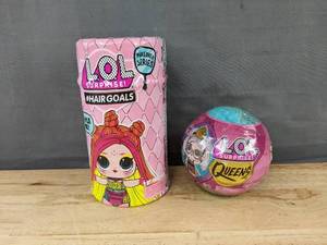 lot 24M image: LOL Surprise Dolls Hairgoals Makeover Series & Queens Ball - Brand New M