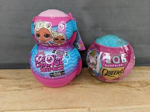 lot 44M image: LOL Surprise Queens Doll & Color Change Surprise Dolls - Brand New M