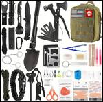 Brand New 142 in 1 Survival Gear Kit - Camping, Emergency, Hiking, Outdoor and Wilderness