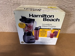 Hamilton Beach Wave Crusher Blender with 2 Jars, 800 Watts