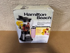 lot 20 image: Hamilton Beach Wave Crusher Blender with Travel Jar