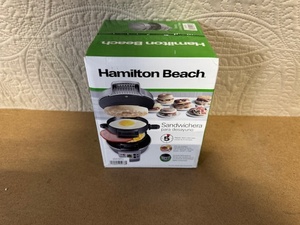lot 25 image: Hamilton Beach Breakfast Sandwich Maker