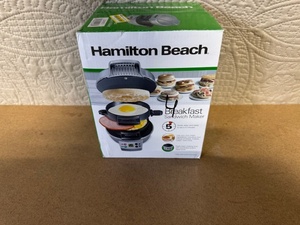 lot 26 image: Hamilton Beach Breakfast Sandwich Maker