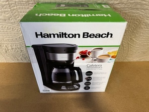 lot 38 image: Hamilton Beach Programmable 12-Cup Coffee Maker in Box