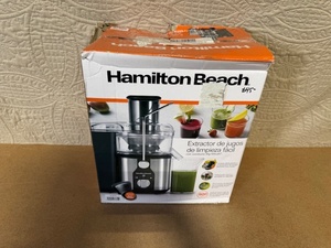 lot 47 image: Hamilton Beach Easy Clean Juice Extractor in Damaged Box