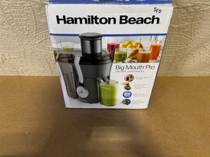 Hamilton Beach Big Mouth Pro 800 Watt Juice Extractor in Box