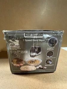 lot 181 image: Hamilton Beach Professional 7 Speed Hand Mixer in Box