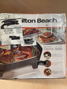 lot 187 image: Hamilton Beach Nonstick Electric Skillet 12x15 Inch