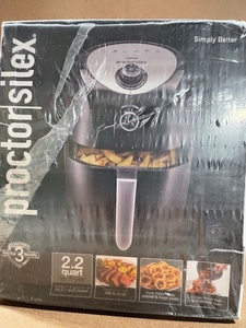 lot 194 image: Proctor Silex 2.2 Quart Air Fryer, Model 35055