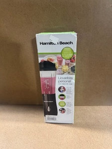 lot 210 image: Hamilton Beach Personal Blender with Travel Lid