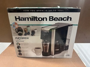 lot 217 image: Hamilton Beach FlexBrew Advanced 5-in-1 Coffee Maker