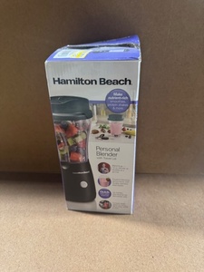 lot 237 image: Hamilton Beach Personal Blender with Travel Lid
