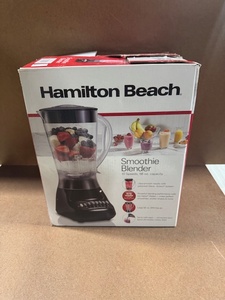 lot 238 image: Hamilton Beach Smoothie Blender 10-Speed 48 oz