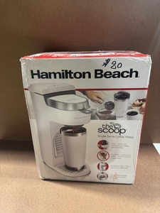 lot 240 image: Hamilton Beach The Scoop Single-Serve Coffee Maker