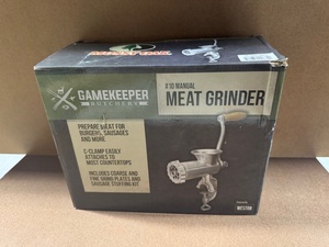 lot 241 image: Gamekeeper #10 Manual Meat Grinder by Weston
