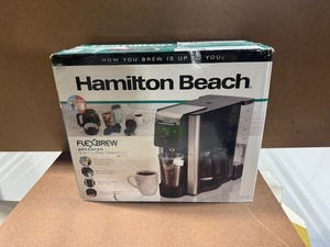 lot 242 image: Unopened Hamilton Beach FlexBrew 5-in-1 Coffee Maker