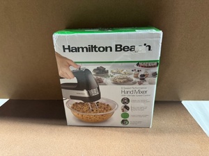 lot 253 image: Hamilton Beach 6-Speed Performance Hand Mixer in Box