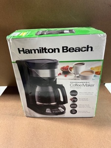 lot 260 image: Hamilton Beach 12-Cup Programmable Coffee Maker