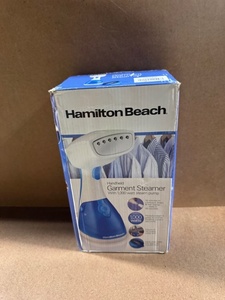 lot 270 image: Hamilton Beach Handheld Garment Steamer 1000 Watt