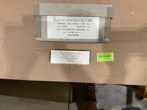 lot 30SK image: Thirteen Glass Syringes (587429) Luer Needle Lock 3 cc.