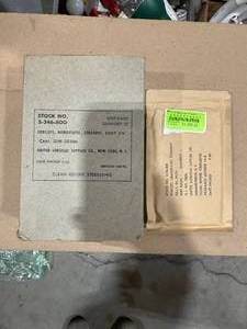 lot 43SK image: Thirteen Hemostatic Straight Kelly Forceps (587484) Packaged in 1966, Still Sealed
