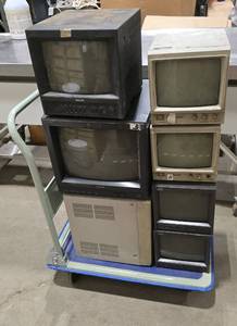 lot 56SV image: Lot of 7 Tested And Working Production Monitors (5877820)