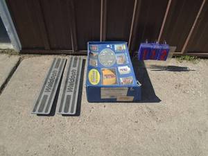 lot 112 image: Waldoch Van acc. Tail light covers & step plates. As shown.