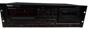 lot 18 image: Tascam -  CD Player & Cassette Recorder Model number CDA500 W Bracket