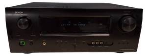 lot 19 image: Denon -  5.1 Dolby TRUEHD DTS-HD HDMI Home Theater Surround Receiver  wo Remote ModelAVR-1610
