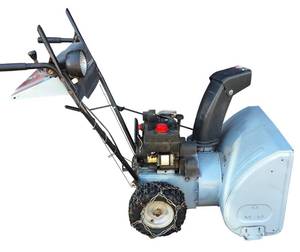 lot 1 image: Yard Machines -  MTD  Gold Snow Thrower  Model 316E610E382