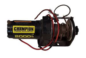 lot 46 image: Champion Power Equipment -  2000-lb. ATVUTV Winch