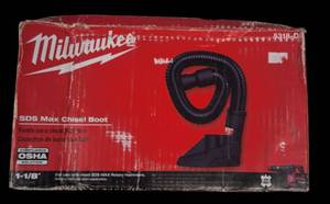 lot 54 image: Milwaukee -  SDS Max Chisel Boot with Hose Clip Adapter Model   5318-DE