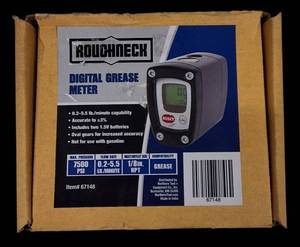 lot 59 image: Roughneck - Digital Grease Meter  Model 67148