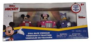 lot 71 image: Disney Jr. 3.5 Pull-Back Assortment 3-Pack