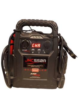 lot 90 image: JNC550A 1100 Peak Amp 12V Jump Starter w Air System